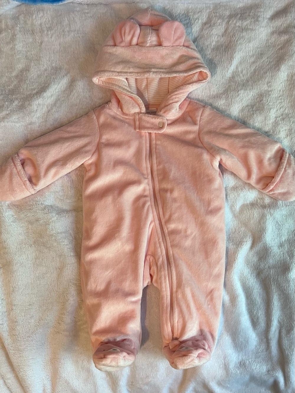 3 Months Carter's Light Pink Hooded Coat